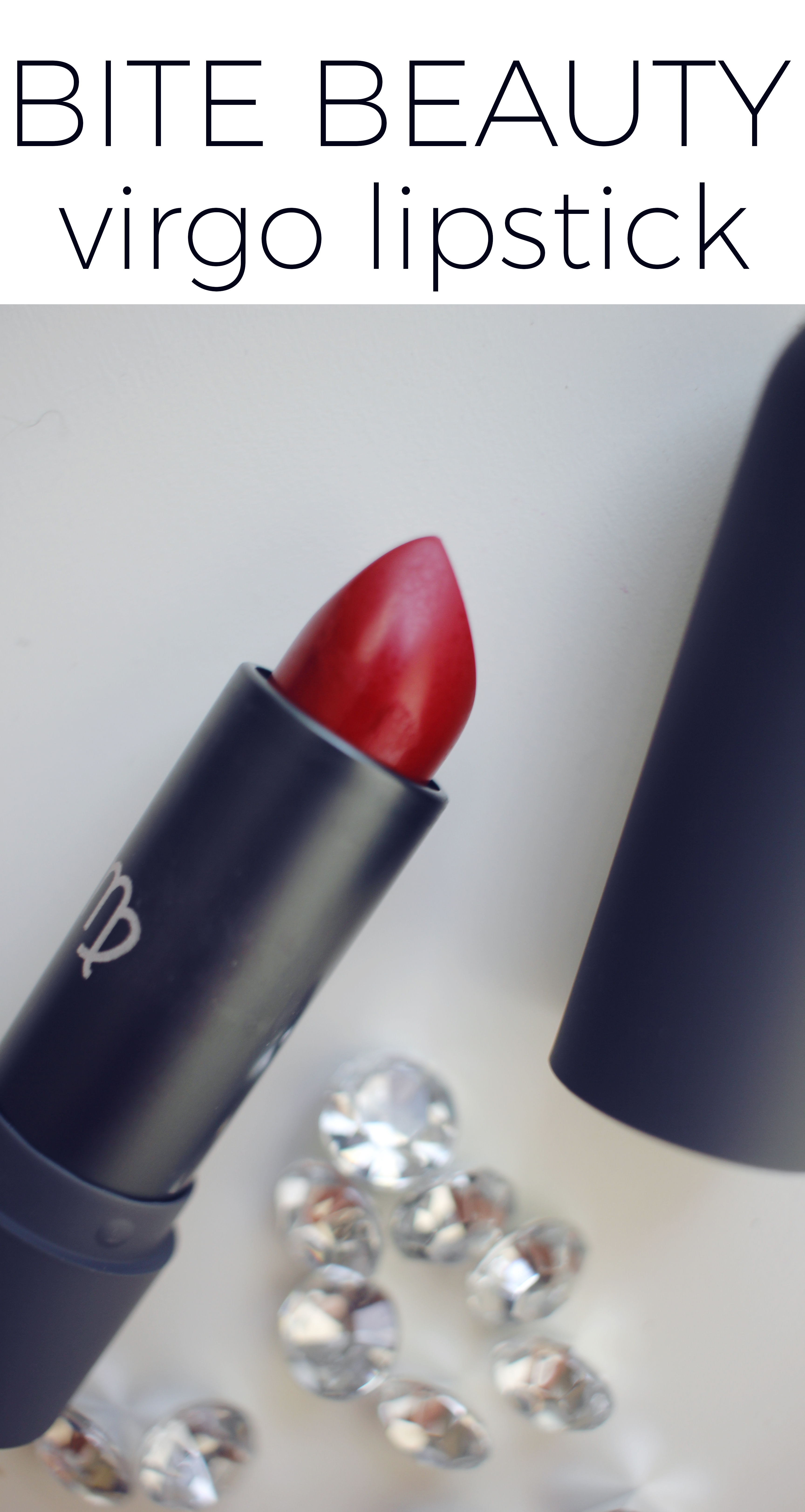 Bite Beauty's Astrology Lipstick in Virgo #greenbeauty #cleanbeauty #naturalbeauty #bitebeauty